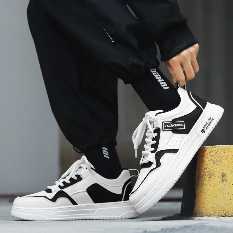 

Осенью, основная акция - бестселлер, повседневные новые модные студенческие вулканизированные мужские кроссовки на шнуровке с низким берцем.