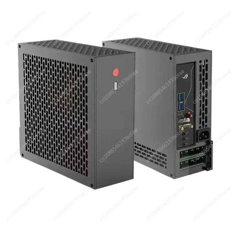 Lzmod 5 Litre A24-V5 2.0 Dual Slot Single Display 1U Power Supply Itx Chassis With Double Chamfer