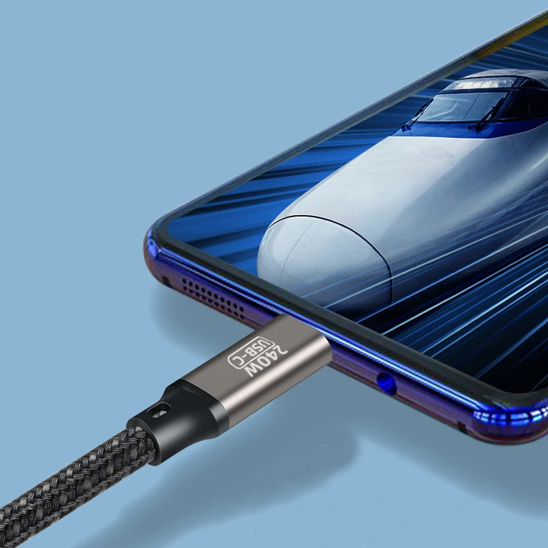 240W PD3.1 USB Type C to C Cable Fast Charging Wire for MacBook Pro iPhone 15 Plus Max PS5 Switch Samsung ASUS 5A Laptop Charger
