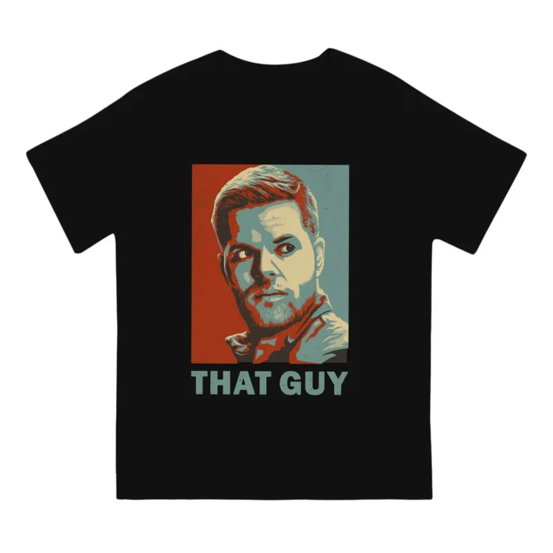 That guy MEN'S T shirts the expansion fashion tee shirt short sleeve crewneck T-shirt cotton 6XL clothes