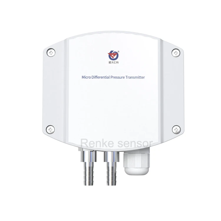 LCD RS485 Output Air Differential Pressure Monitor -10kPa~10kPa Air Differential Pressure Sensor
