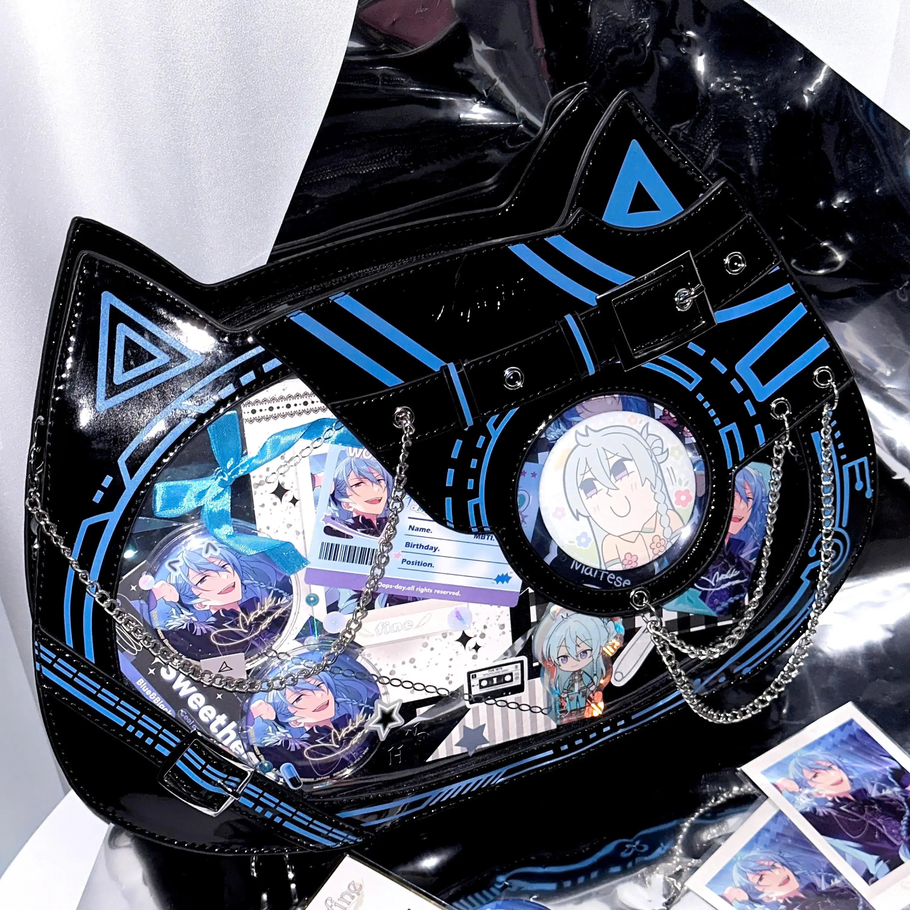Original Japanese Mine Series Punk Style Y2k Shoulder Bag Women's Cute Girls Kawaii Messenger Bag Totes Handbags 2025 New