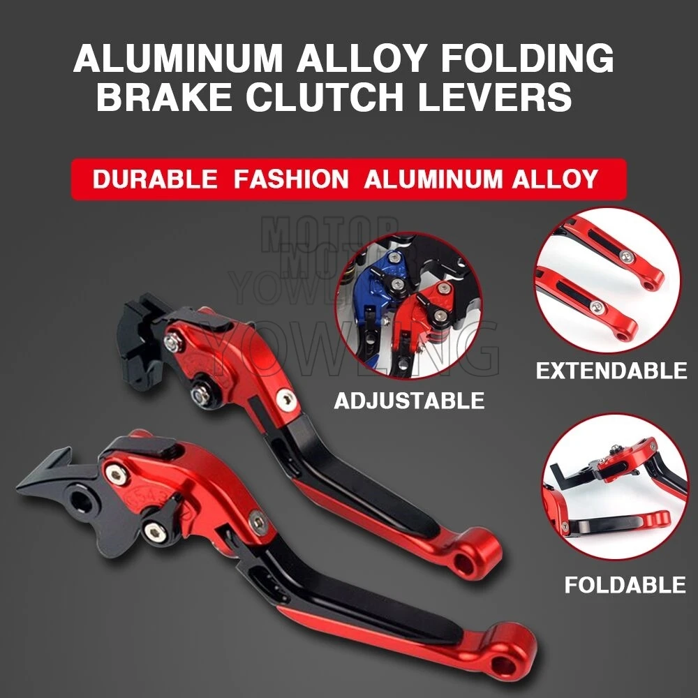 Para suzuki gsf600bandit gsf 600 bandit 2007-2012 2013 2014 2015 acessórios alça de freio da motocicleta alavanca do freio de embreagem alça