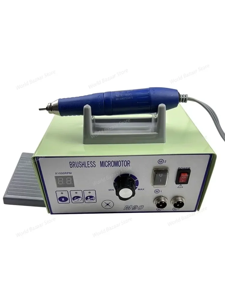 

Гравировальный станок: бесщеточный электронный станок мощностью 90 000 об/мин, резьба по нефриту M90, M80, резьба по дереву, станок для шлифовки зубов.