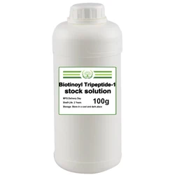 Hot Selling Biotinoyl Tripeptide-1 Stock Solution for Cosmetics and Skincare Products