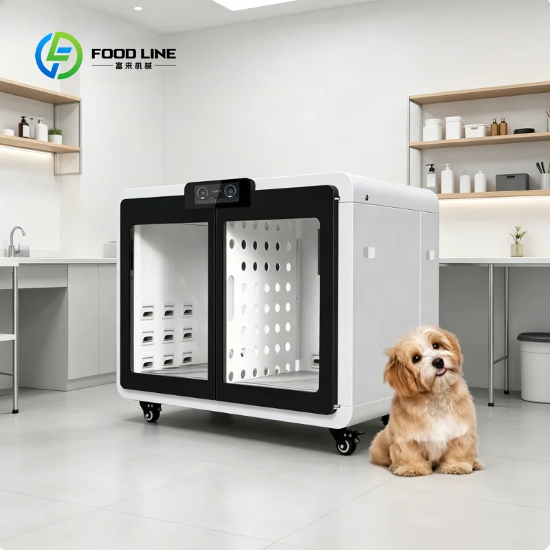 

Dog & Cat Dryer Machine with Dual Temperature Quick Dry Technology for Thick Coats and Double Coat for Pets of All Sizes