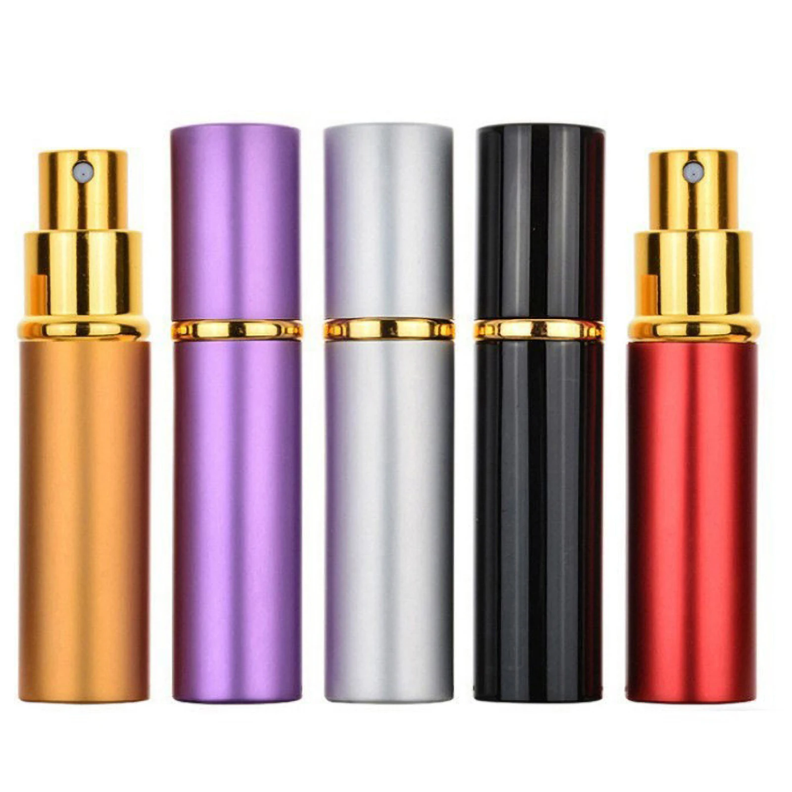 

10ml Portable Mini Refillable Perfume Bottle Spray Scent Pump Empty Cosmetic Container Atomizer Bottle For Travel