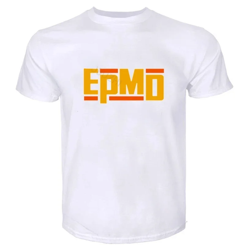 Mens Short Sleeve T Shirt New EPMD Old School Music Logo Men\'s T-Shirt Rap Hip Hop Tees Shirt Fashion Tee-shirt Male Summer Tops