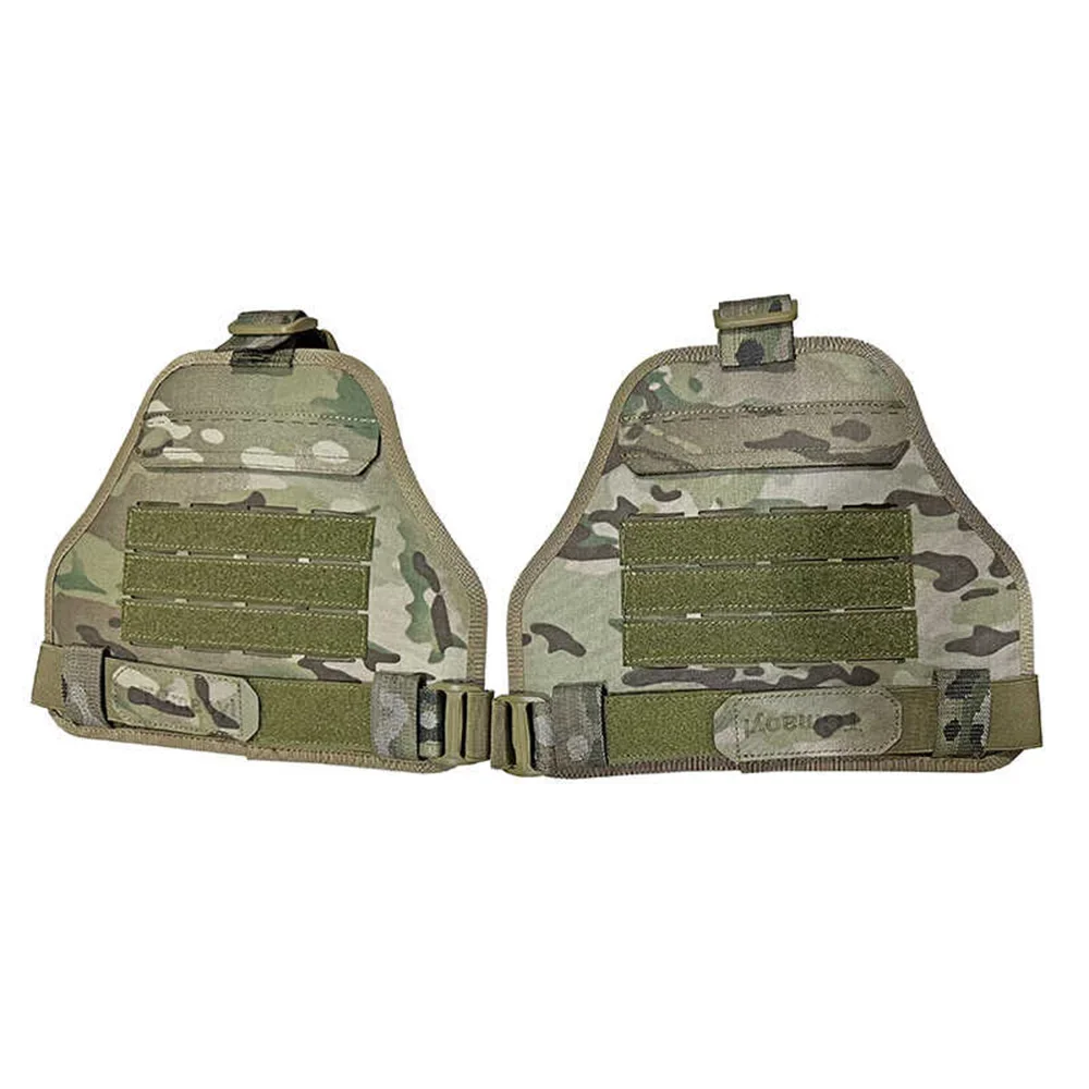 Chaleco táctico MOLLE universal portaplacas con protecciones de hombro - imagen 2