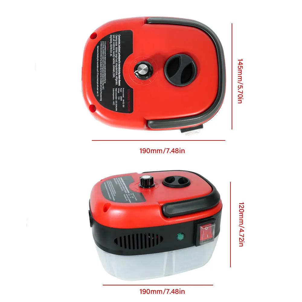 Portable Steam Cleaner High Temperature Sterilization Air Conditioning Kitchen Hood Home/Car Steaming Cleaner EU Plug/ US Plug