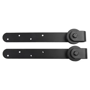 Mini Slide Barberry Hardware Kit, schwarze Schublade, T -verdrängter Kleiderbügel, Bodenführer, Möbelzubehör 8 Hauptverkaufskit -Schiebetür - №7