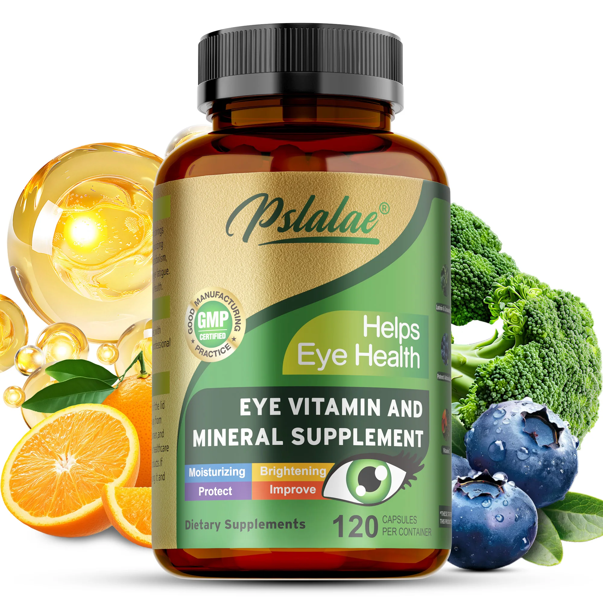 

Витамины для глаз с лютеином — уменьшают усталость глаз и желтые пятна, улучшают четкость зрения, поддерживают здоровье глаз, повышают иммунитет