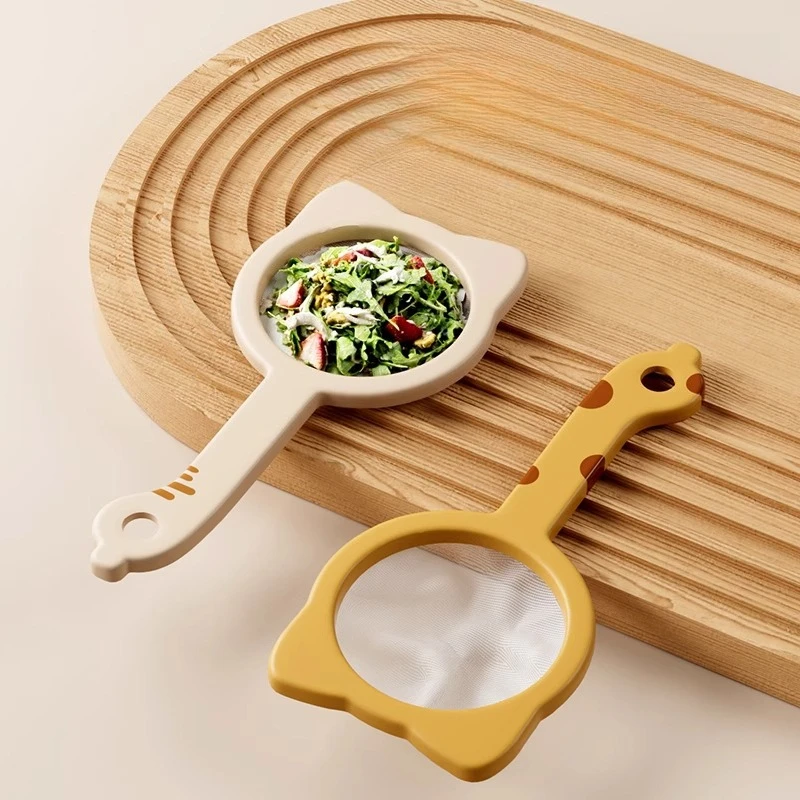 

2 I n 1 Multi-functional strainer set for juice tea and kitchen use for soy milk with ultra-fine sieve Funnel Filter Screen