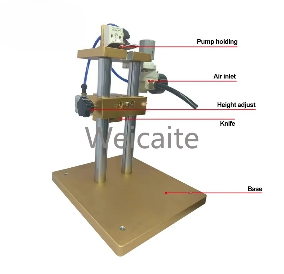 Lotion Shampoo Plastic Pump Head Bottle Plastic Pipette Cutting Machine