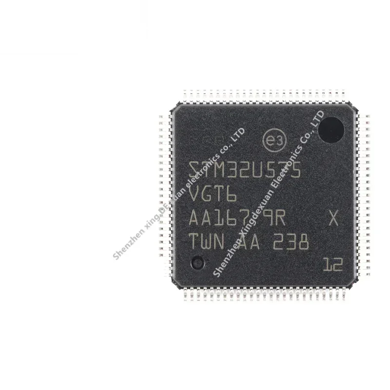 Originele STM32U575VGT6 LQFP-100 ARM Cortex-M33 32-bit microcontroller-MCU Geïntegreerde schakeling IC