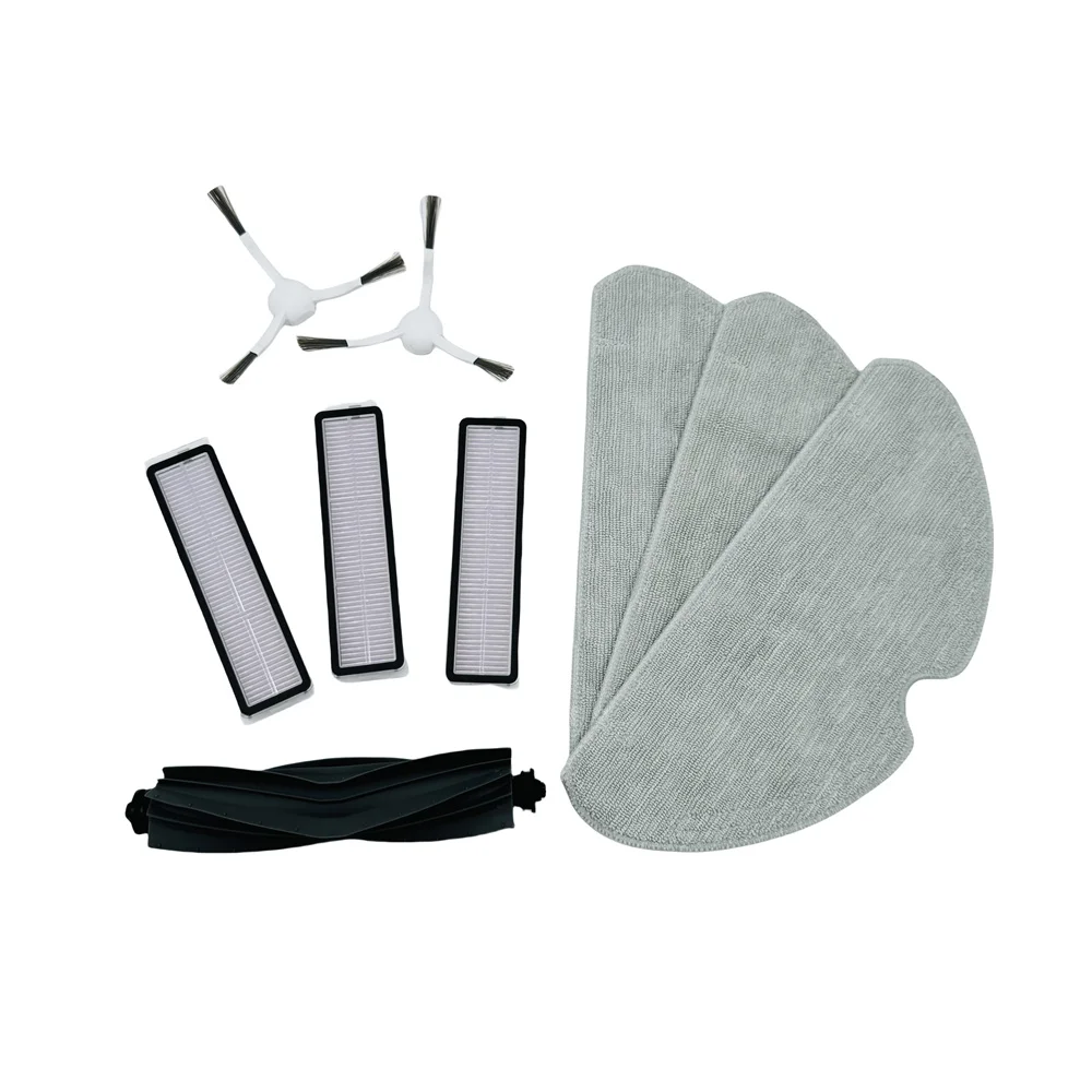 Оригинальные детали аксессуаров для роботов-пылесосов Dreame Bot D10S / D10S pro / RAK16, основная боковая щетка, фильтр, тряпка для швабры