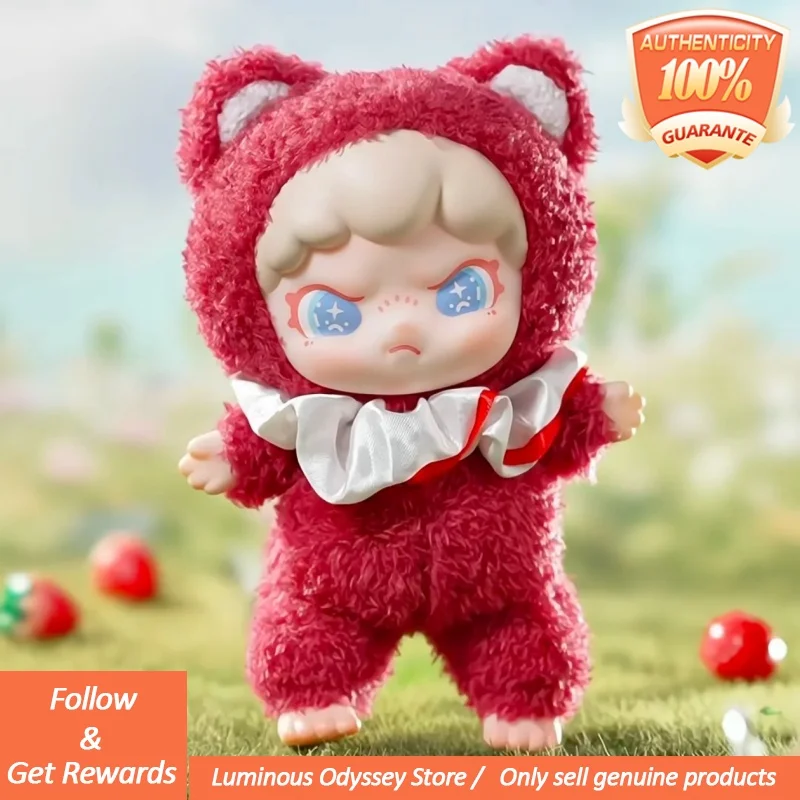 Echte Dora Furry Animal Series V1 Mystery Box Blind Box Kawaii Vinyl Pluche Pop Collectibletrendy Speelgoed Tas Hanger Verjaardagscadeau