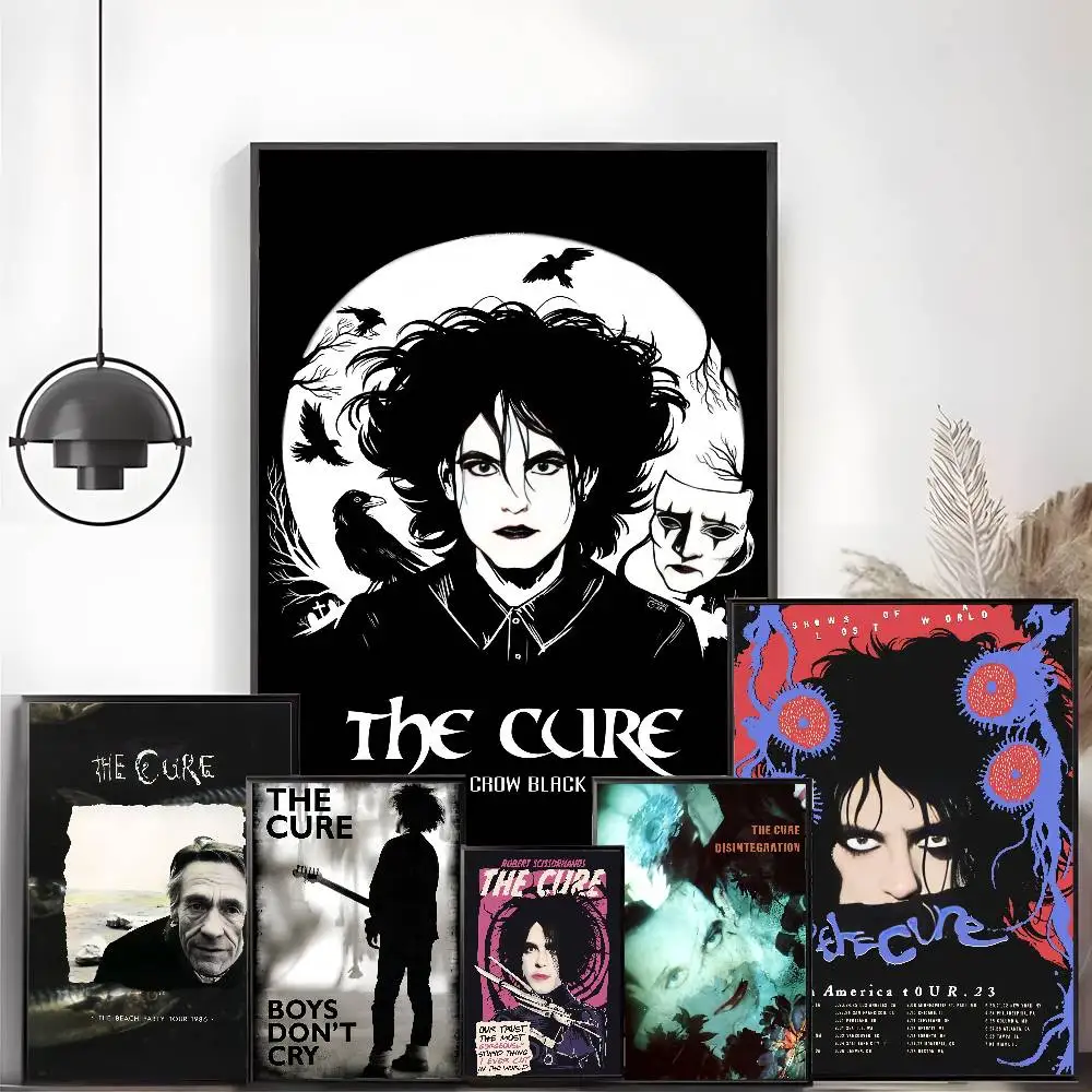 ملصق C-Cure Robert S-Smith ملصق فني عالي الوضوح ذاتي اللصق مقاوم للماء لتزيين المنزل