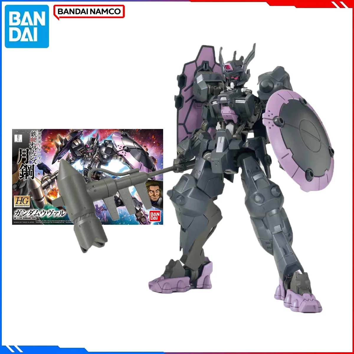 

Bandai Genuine Original Gundam Model Kits HG IBO 1/144 Anime Figure Gundam Vual Action Figure Model Toys Gift for Kids