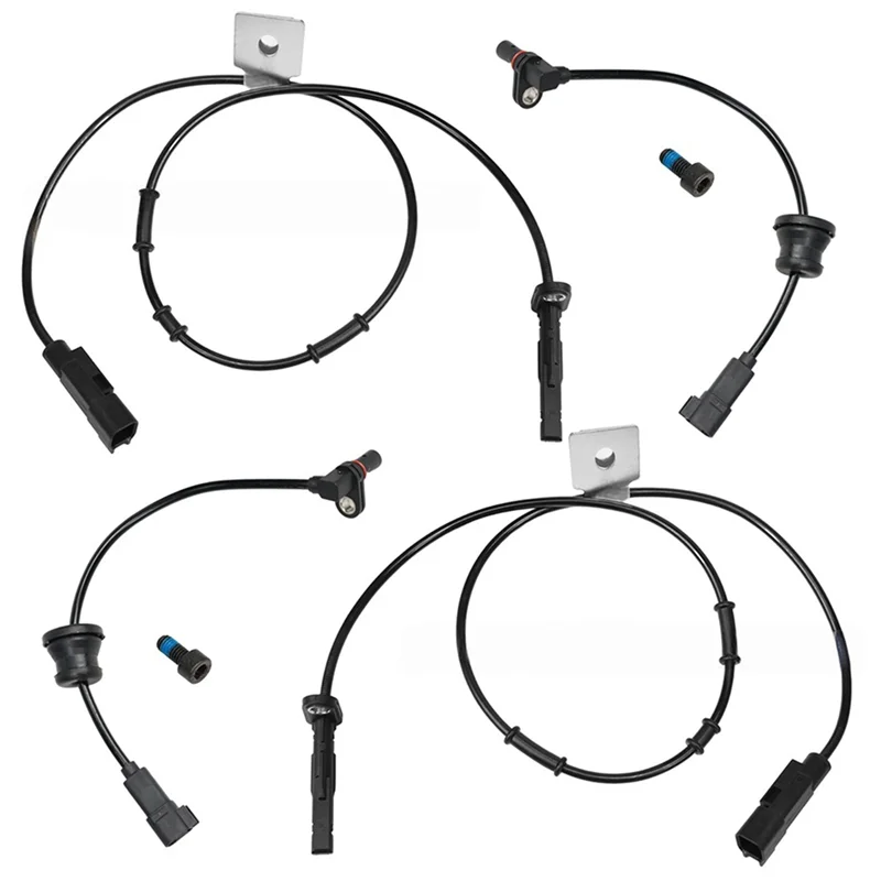 

4 Pcs ABS Wheel Speed Sensor 520811372 20711372 20811371 20711371 For GMC Terrain 2.4L 3.6L 2010-2017
