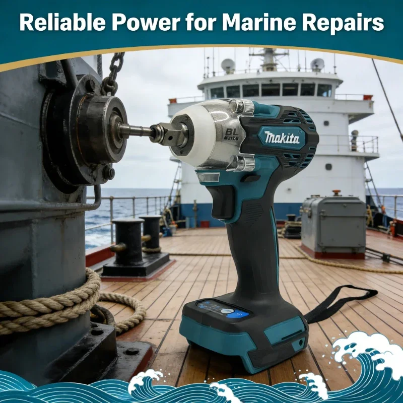 Беспроводной ударный гайковерт – обзор и цена Makita Drill Dtw300