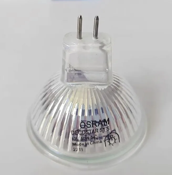 2x OSRAM 44870 WFL 12V50W 36° GU5.3 Lamp DECOSTAR 51S 44870WFL