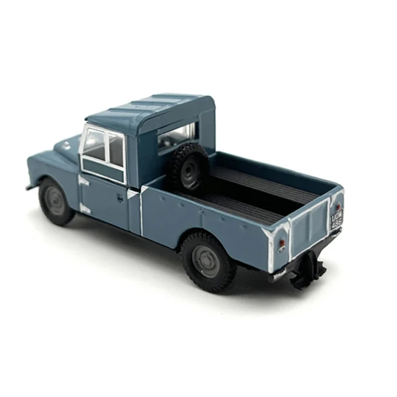 1:76 Scale Diecast Alloy Land Rover 109 Transport Vehicle Pickup Truck Model Classic Adult Collection Toys Gifts Static Display