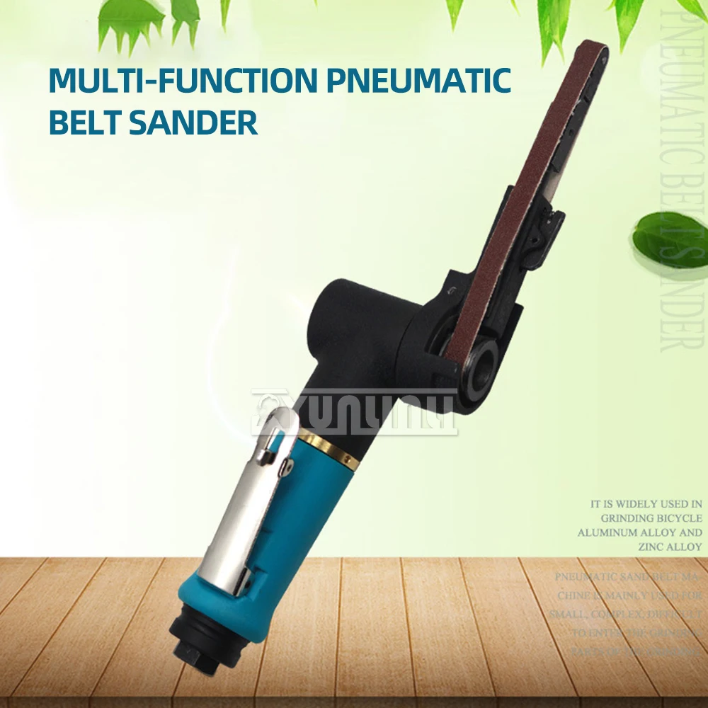 170 L/min Pneumatic Belt Sander Polisher metal polishing wood grinding chamfer trimming Machine 10*330mm