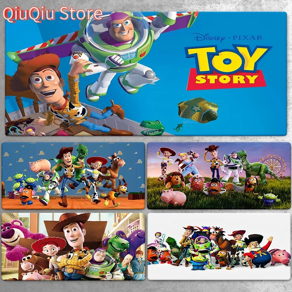 

MINISO ToyStory мультфильм HD печать игровой коврик для мыши компьютерный замок край натуральный каучук килимок для киберспорта большой коврик для мыши