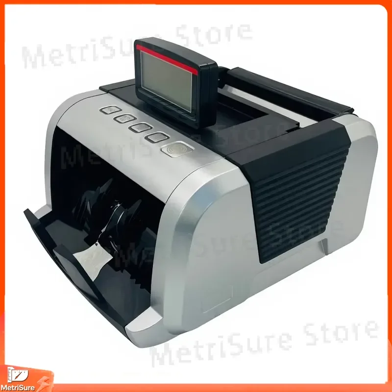 Professional Portable Banknote Counter with UV Magnetic Detection LCD Display High Speed Currency Counting for Cash