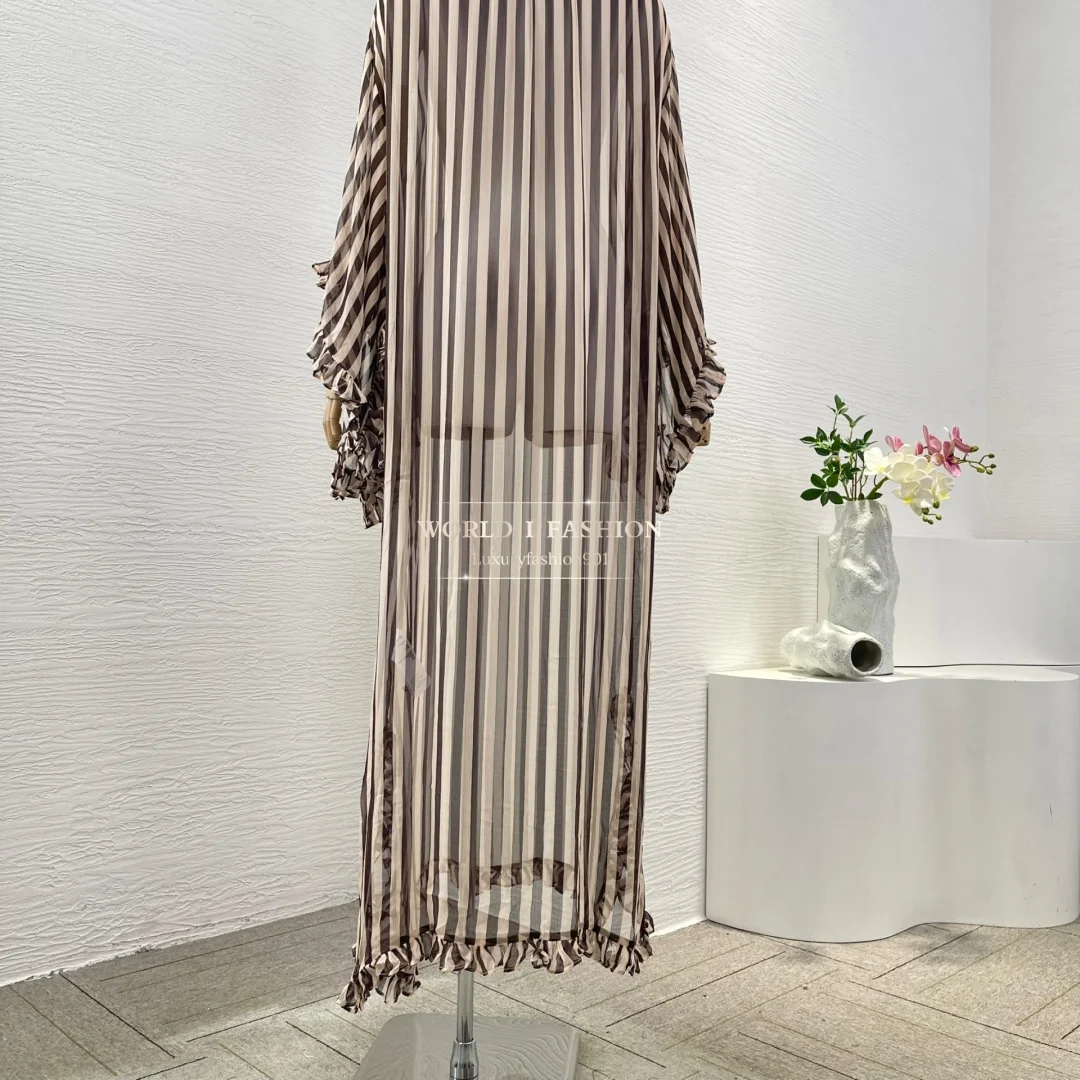 فساتين متوسطة الطول بأكمام طويلة على الموضة جديدة لعام 2025 للسيدات ذات جودة عالية كصور #6