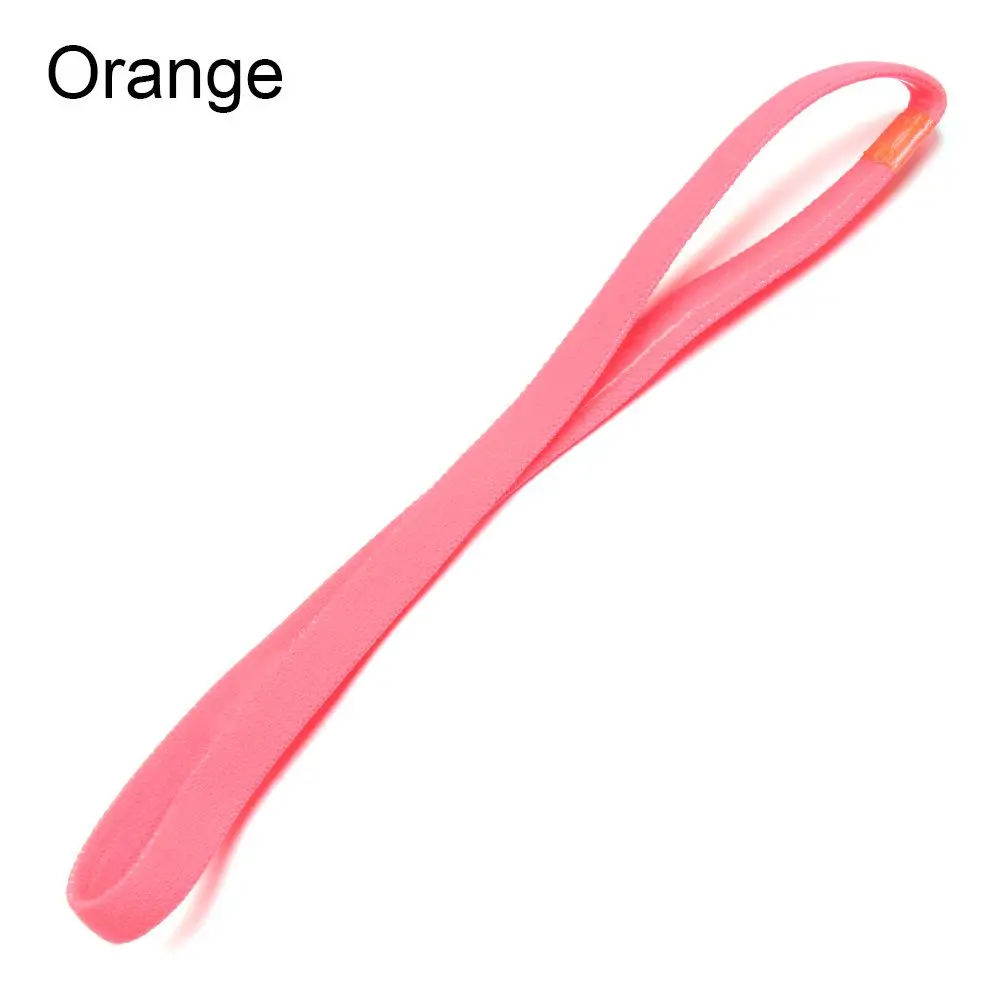 Ladies Stretch Rubber Sweatband Yoga Hair Bands Sport Anti-slip Elastic Headband Head Wrap