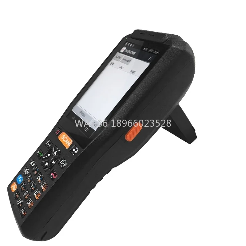 

Полная сеть Android 4G LF/HF/UHF RFID-считыватель КПК со сканером QR-кода штрих-кода
