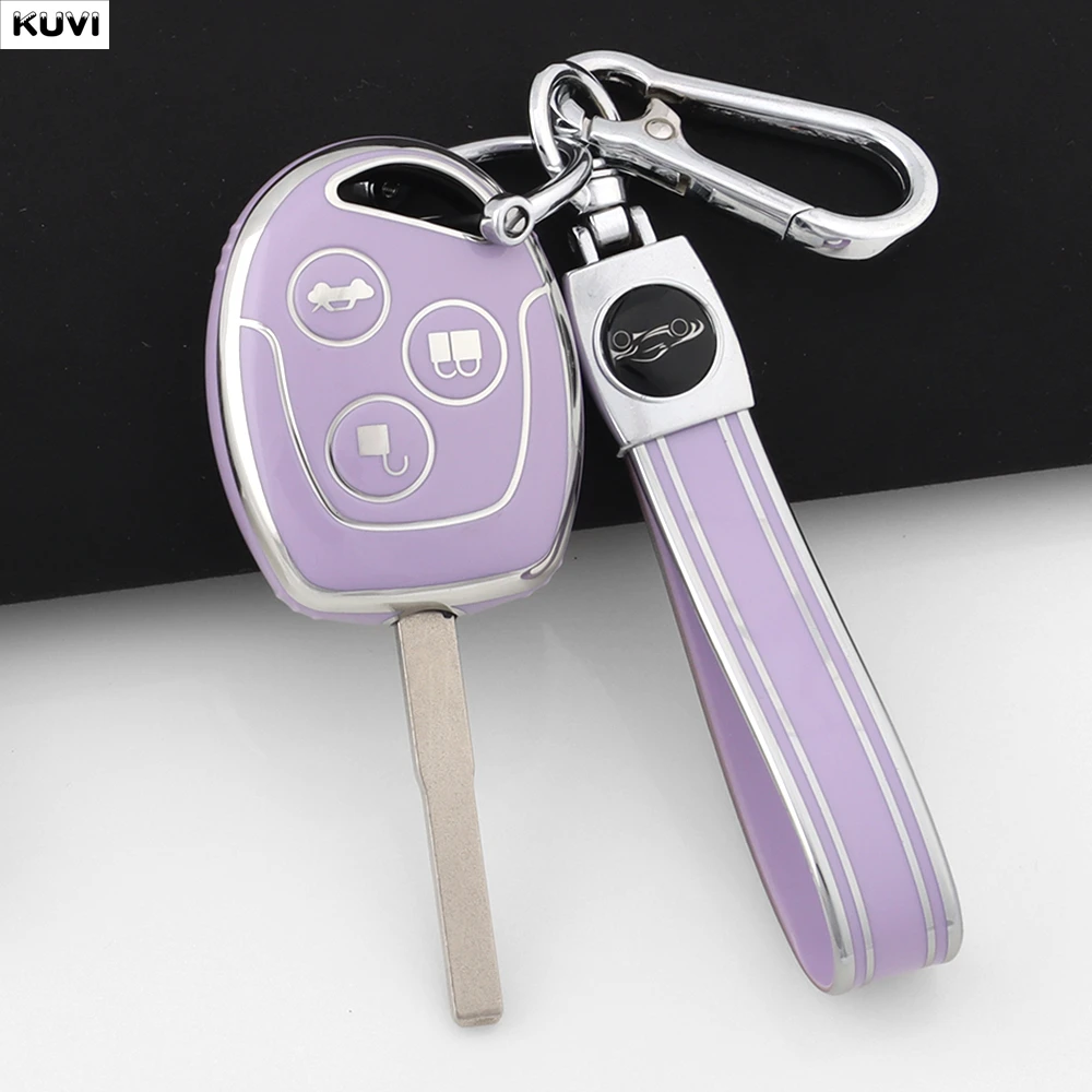 Neue TPU Auto Schlüssel Fall Abdeckung Shell Für Ford Focus Fiesta Fusion C-Max Für Mondeo Galaxy C-Max S-Max Geschützt Fob Tasche Zubehör