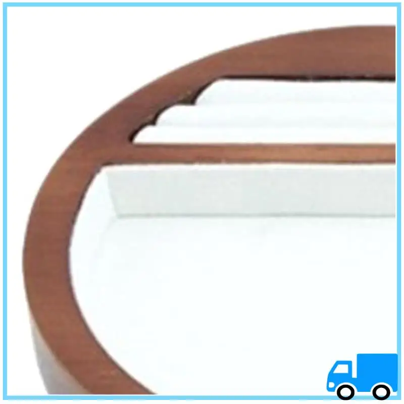 

Latest Solidwood Jewelry Display Tray With Microfiber Beads Bracelet Ring Display Organizer Jewelry Holder Shop Show Proprack A