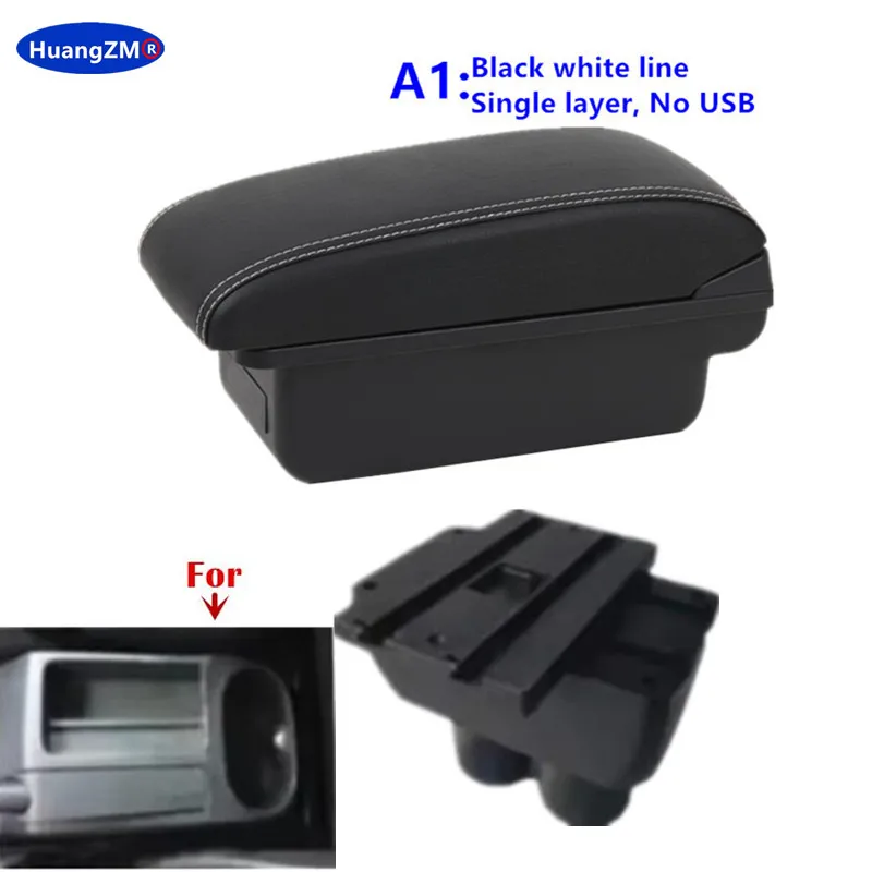 Voor VW Touran Caddy Armsteun Doos Voor Volkswagen VW Touran Caddy Centrale opbergdoos Interieur Gewijd Retrofit Auto Accessoires
