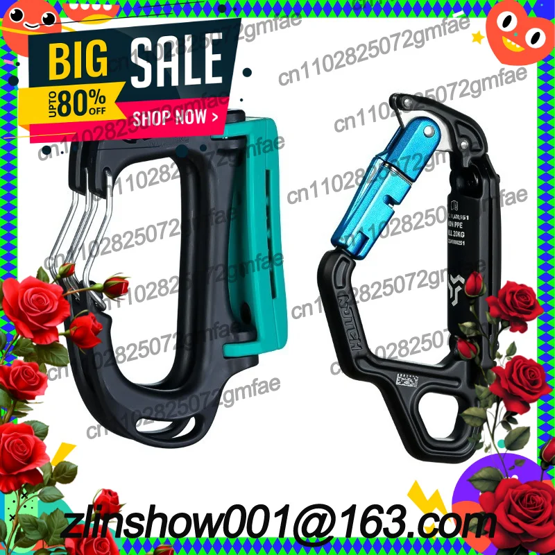 Seat Belt Tool Holder Equipment Hanging Ring Thread Lock Door Rescue Tool