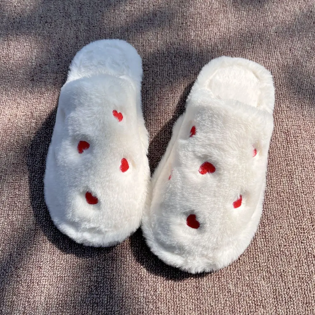 

Японские пушистые хлопковые тапочки для женщин, нескользящие домашние теплые дизайнерские тапочки на весну, осень-зиму, женские уютные меховые тапочки