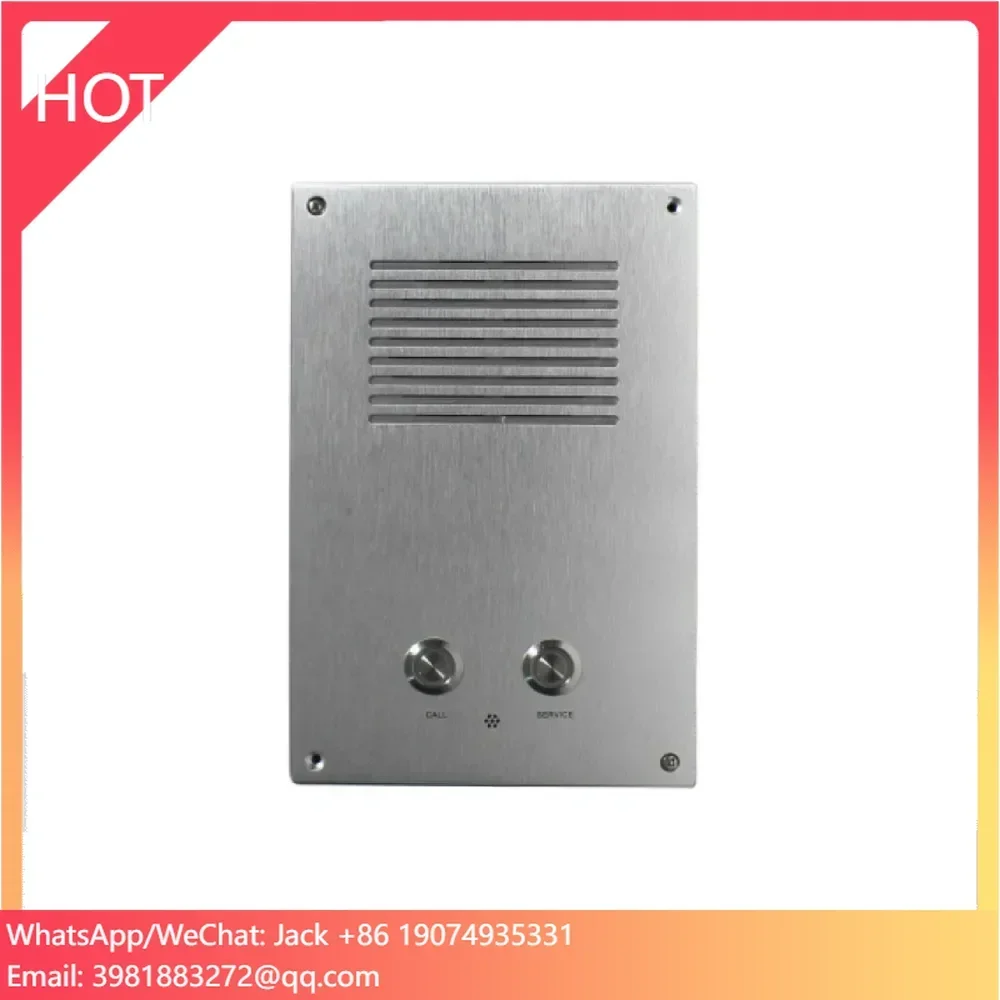 

T Two Key Alarm Terminal Visual Intercom SIP Network Visual Intercom System Version Outdoor 2 Buttons Terminal