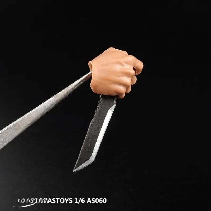 ASTOYS 1/6 Soldat AS060 Militärisches taktisches Messermodell, langer kurzer Dolch für 12-Zoll-Actionfiguren, Waffenzubehör