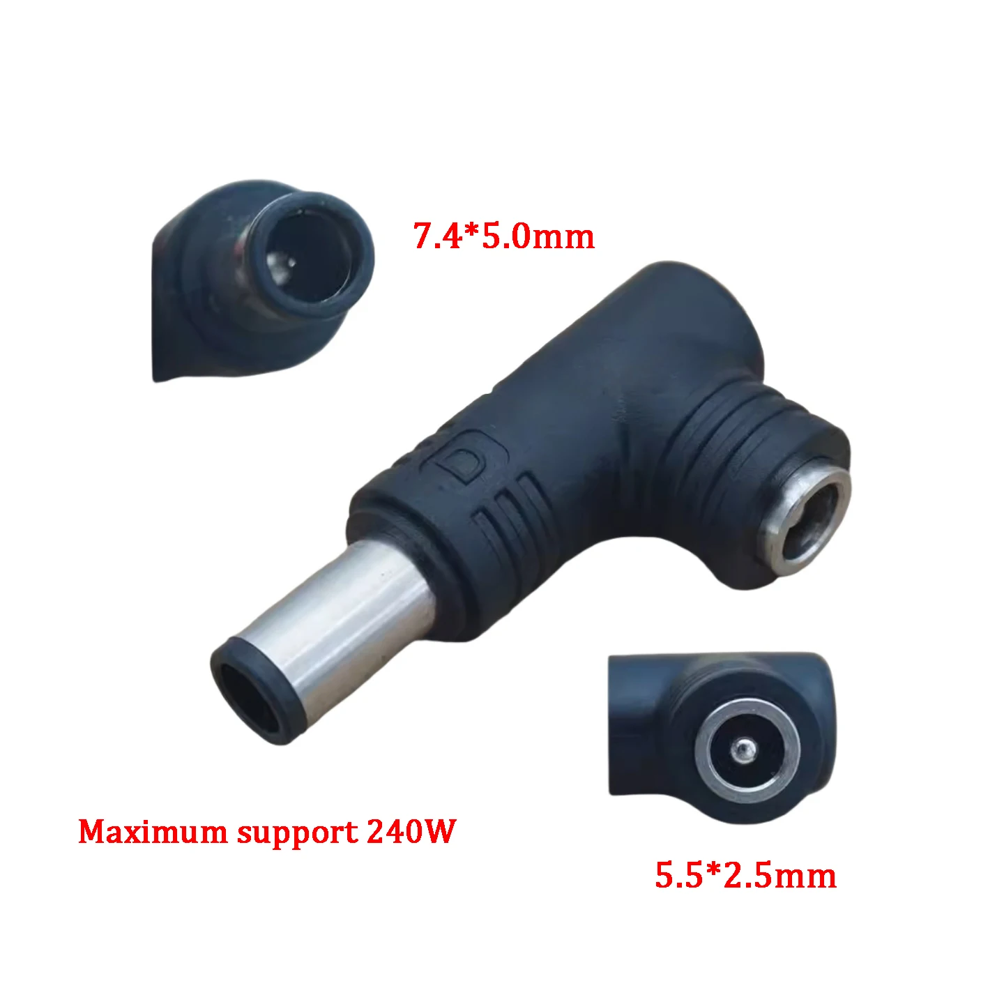 

New Laptop DC Power Adapter for DELL 240W Female 5.5*2.5 to Male 7.4*5.0mm