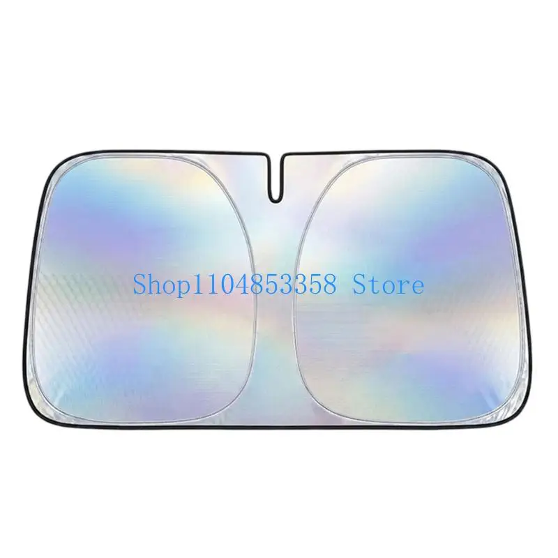 652F Efficient 140x80cm Car Front Screen Heat Barrier Lowers Interior Warmth And Prevents Solar Harm