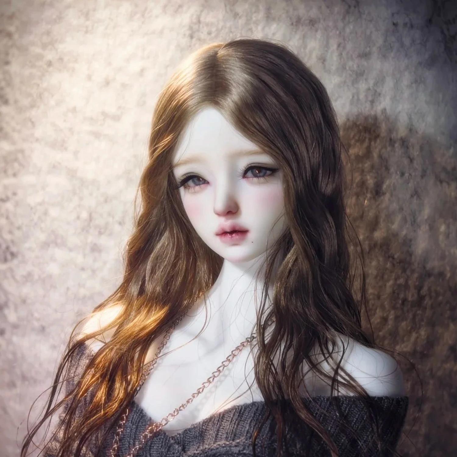 BJD 1/4 CunSu Head Soft Features Clothes Not Included Handmade FC Ball Jointed Doll Part Normal Skin Blank Doll