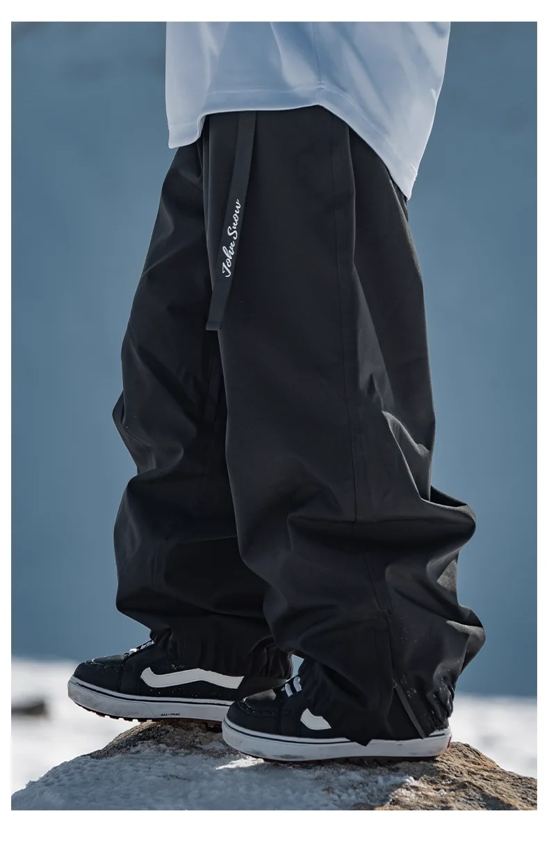 John Snow Winter Herren- und Damen-wasserdichte Skihose, warme, atmungsaktive Schnee-Frauenhose, Outdoor-Snowboardbekleidung, männliche Hose – Detail 10