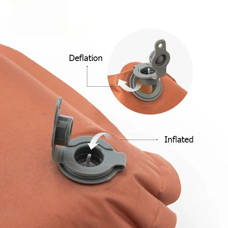 Camping Self Inflating 3D Ultralight Sponge Outdoor Travel Automatic Inflatable Pillow