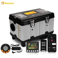 Sunster TB10pro 8KW Diesel Air heater 12V/24V/110-240V with high-altitude &ventilation mode&CO&35DB For Car RV portable Heater
