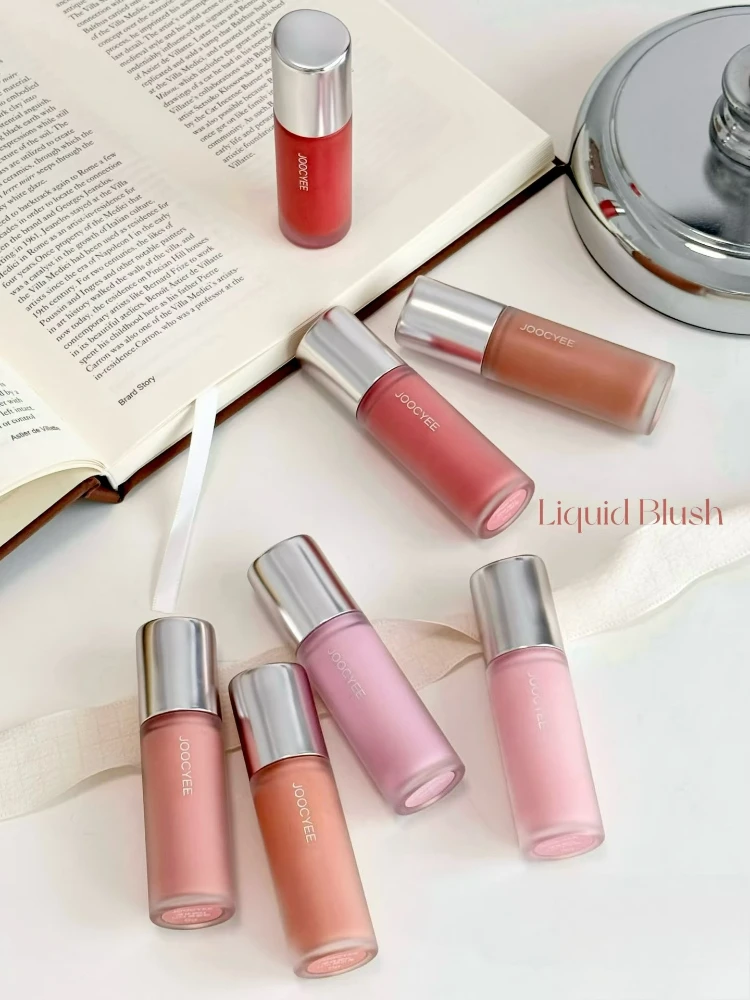 

JOOCYEE Water Light Blusher Satin Liquid Cheek Cream Gloss Brighten Skin Expand Color Long-lasting Face Makeup