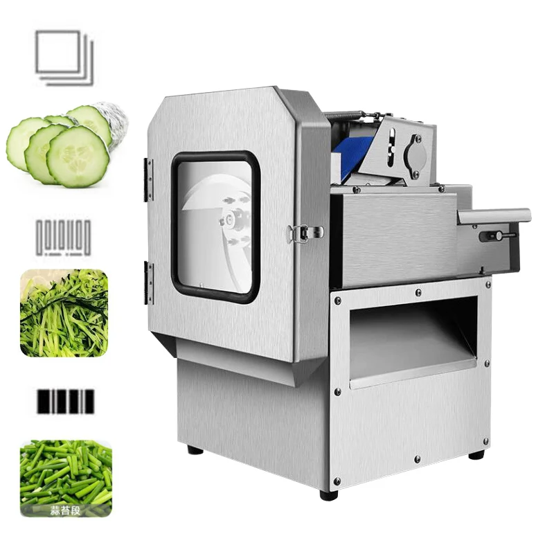 

Commercial Potato Carrot Slicer Potato Radish Shredder Cut Into Segments Food Shredding Machine Vegetable Cutter Machine