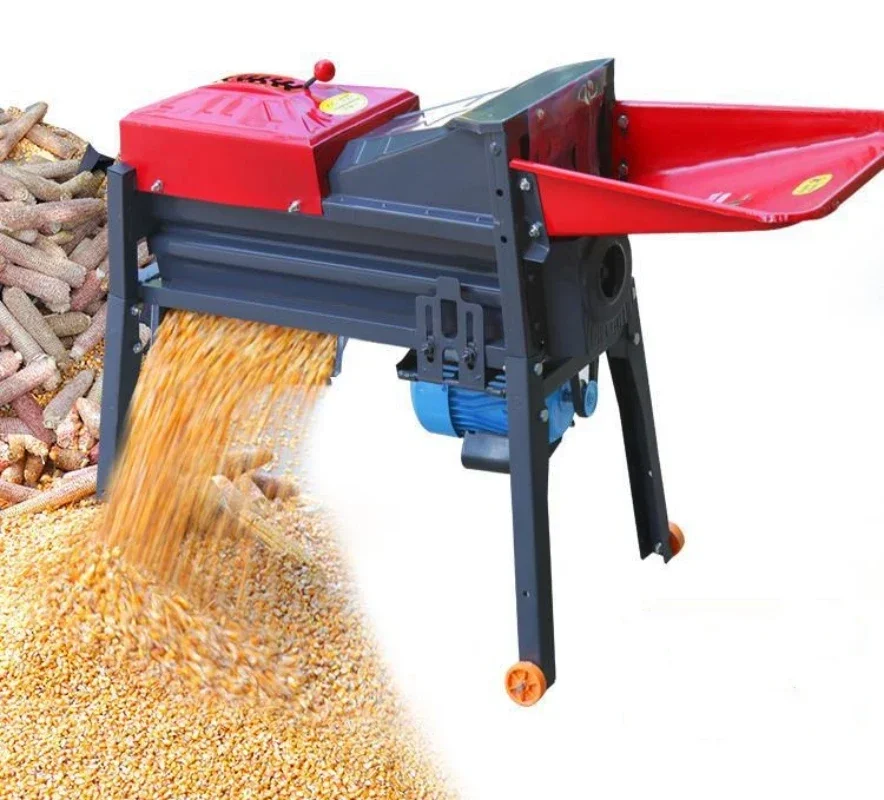 Easy To Operate Farm Tools Portable Manual Single Barrel Corn Sheller automatic Maize Threshing Machine