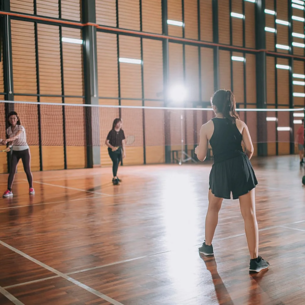 

Badminton Accessories Polypropylene Badminton Net 2.5x2.5cm Grid Foldable Mesh Net Green Red Sports Net Schoolyard Use